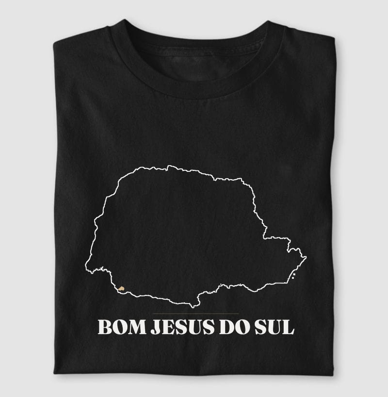 Camiseta Traço de Bom Jesus do Sul