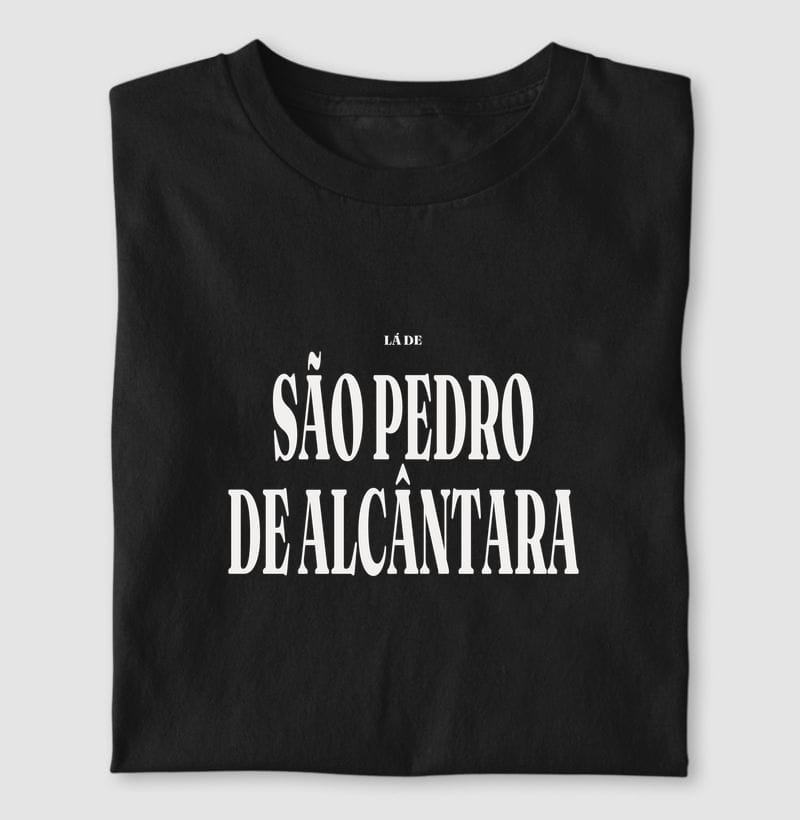 Camiseta Tipografia de São Pedro de Alcântara