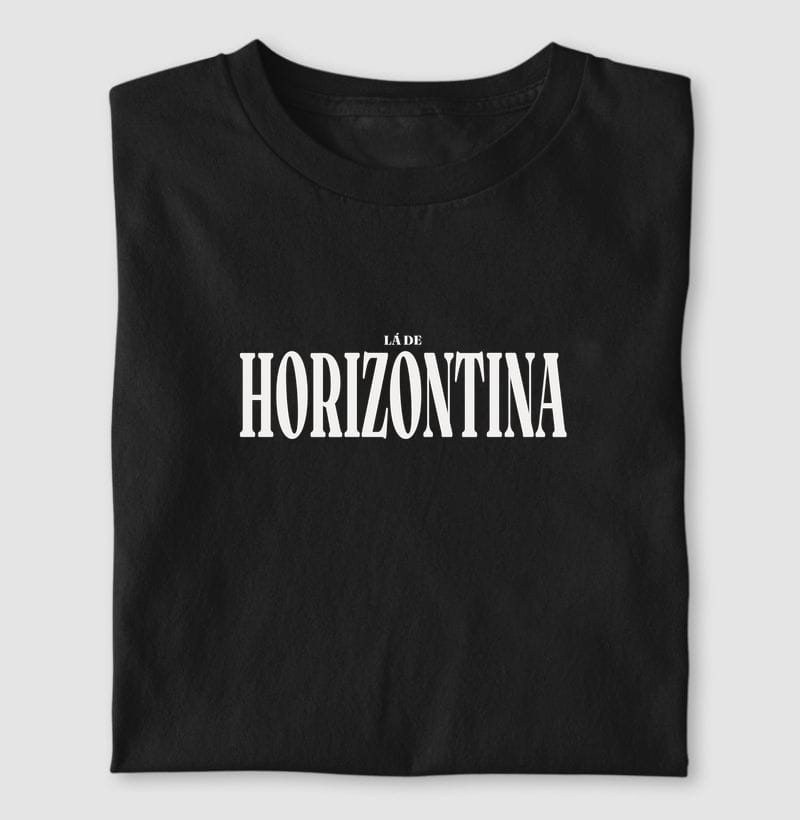 Camiseta Tipografia de Horizontina