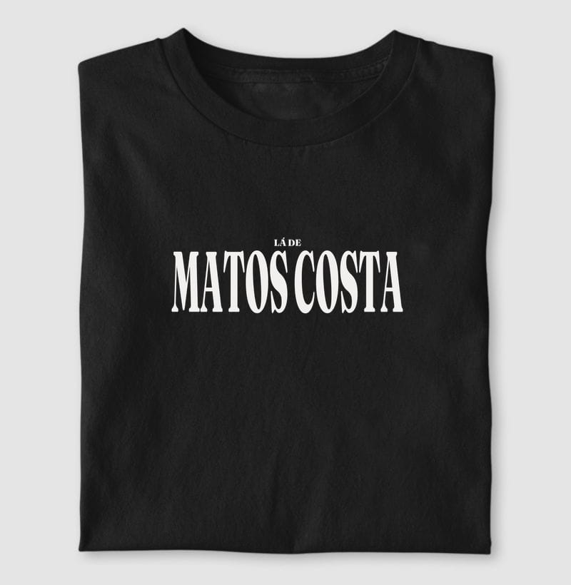 Camiseta Tipografia de Matos Costa