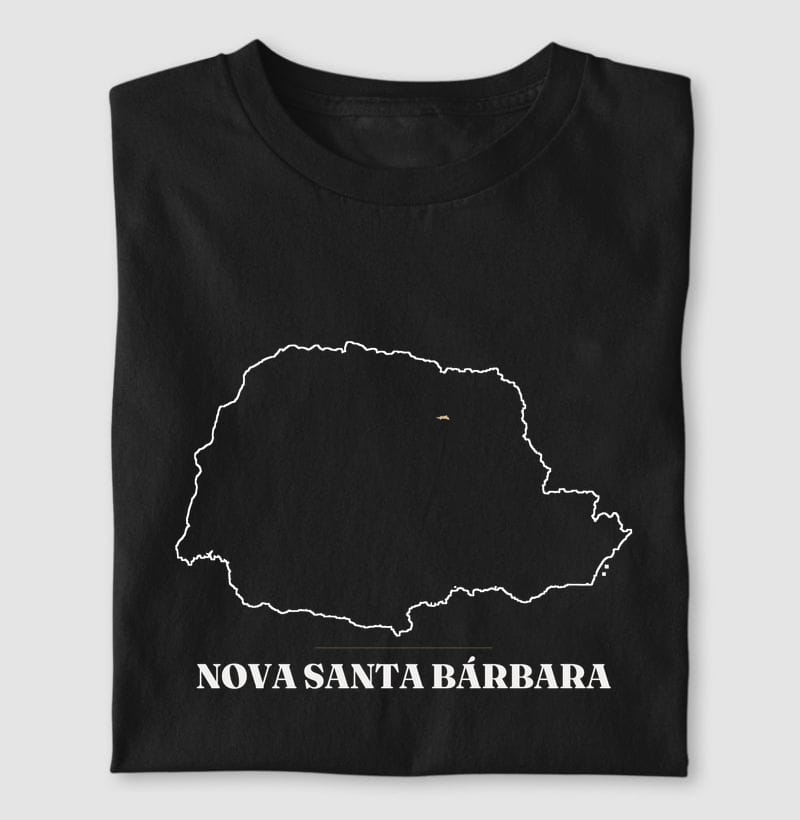 Camiseta Traço de Nova Santa Bárbara