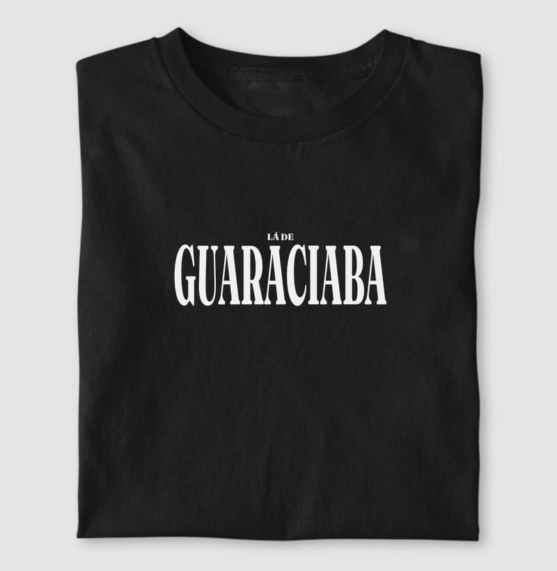 Camiseta Tipografia de Guaraciaba
