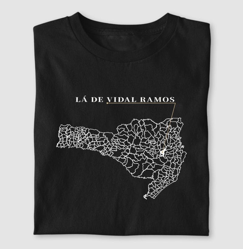 Camiseta Ponto de Origem de Vidal Ramos