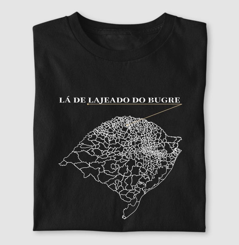Camiseta Ponto de Origem de Lajeado do Bugre