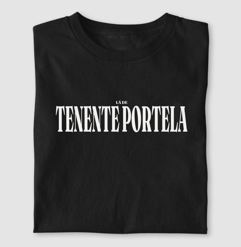 Camiseta Tipografia de Tenente Portela