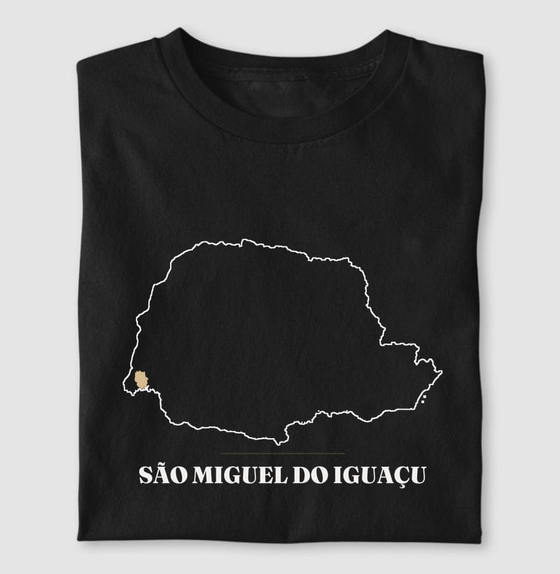 Camiseta Traço de São Miguel do Iguaçu