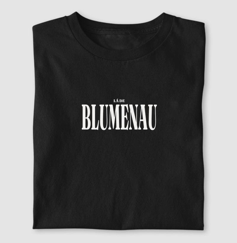 Camiseta Tipografia de Blumenau