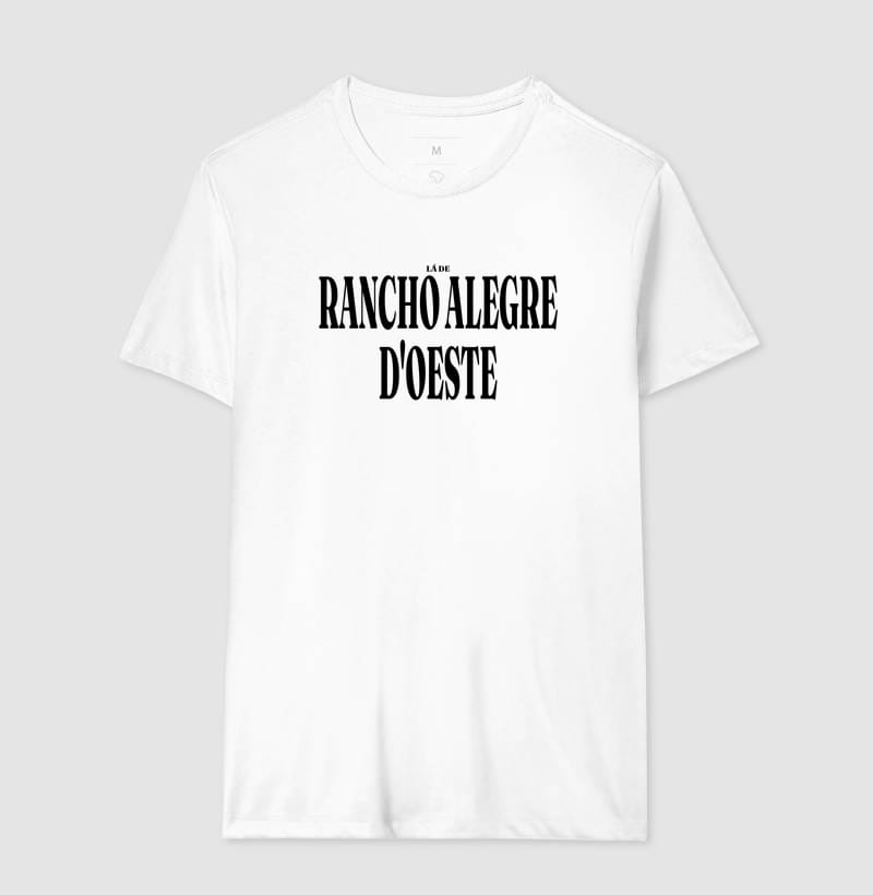 Camiseta Tipografia de Rancho Alegre D'Oeste