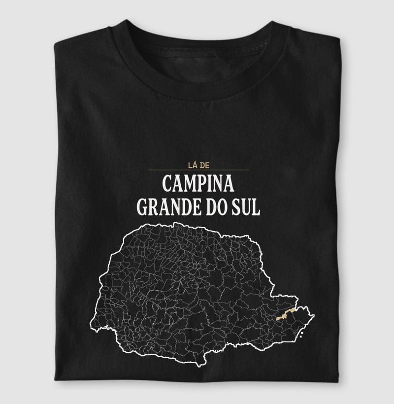 Camiseta Território de Campina Grande do Sul