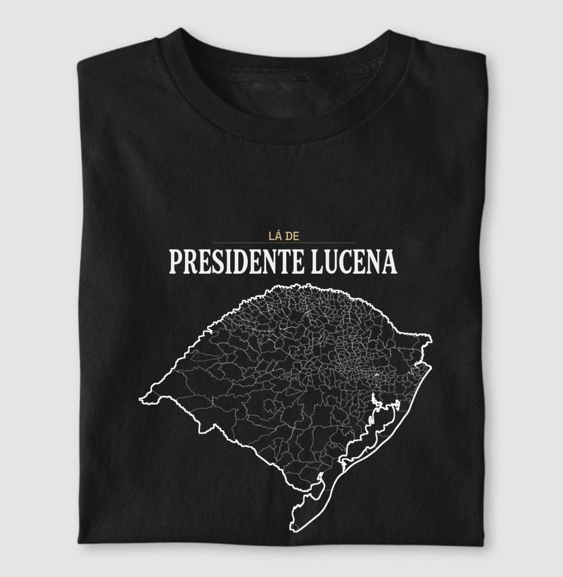 Camiseta Território de Presidente Lucena