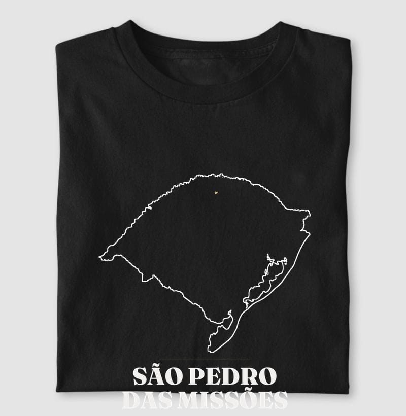 Camiseta Traço de São Pedro das Missões