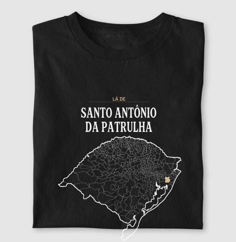 Camiseta Território de Santo Antônio da Patrulha