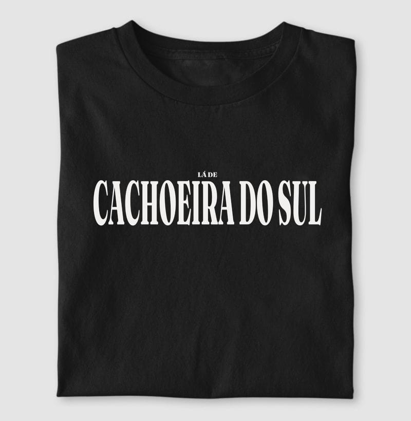 Camiseta Tipografia de Cachoeira do Sul