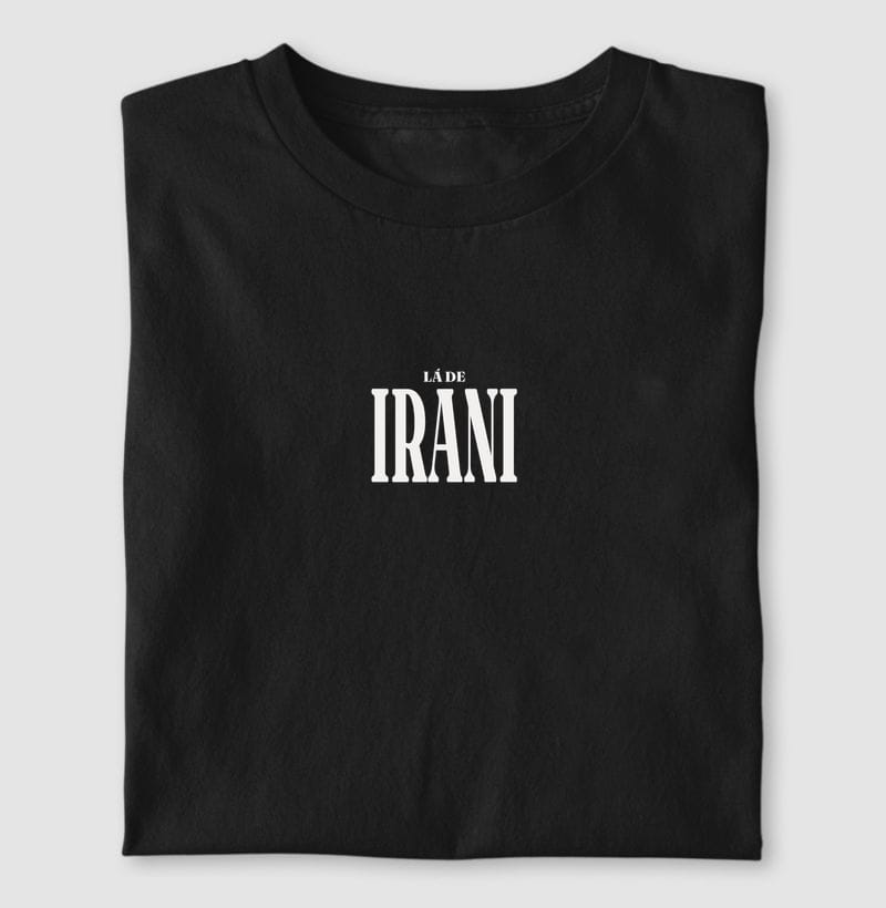 Camiseta Tipografia de Irani