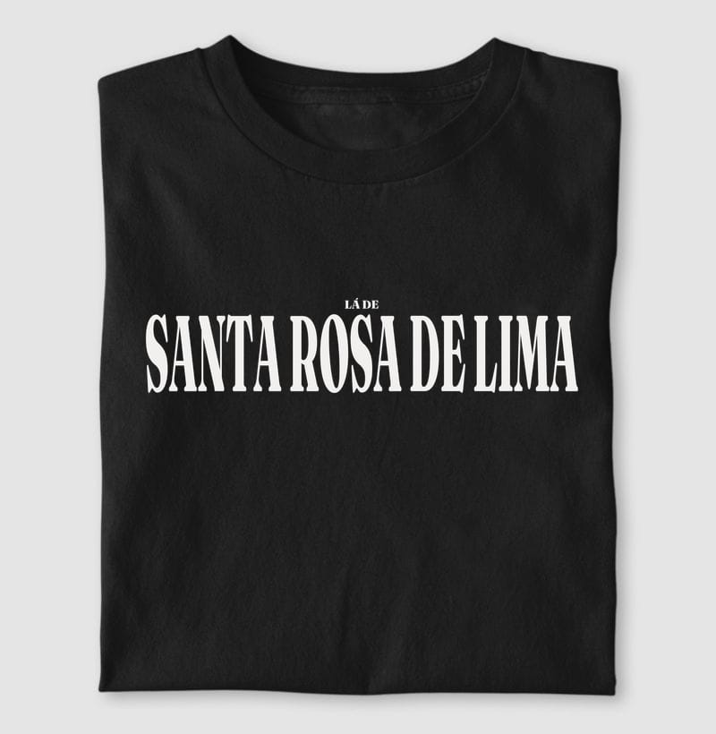 Camiseta Tipografia de Santa Rosa de Lima