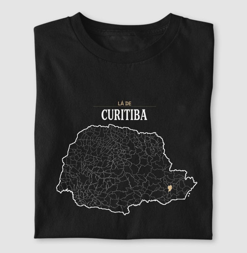 Camiseta Território de Curitiba