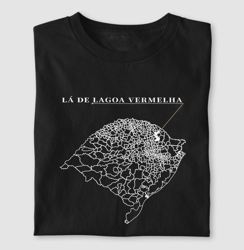 Camiseta Ponto de Origem de Lagoa Vermelha