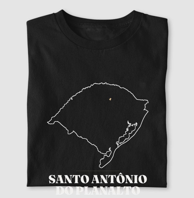 Camiseta Traço de Santo Antônio do Planalto