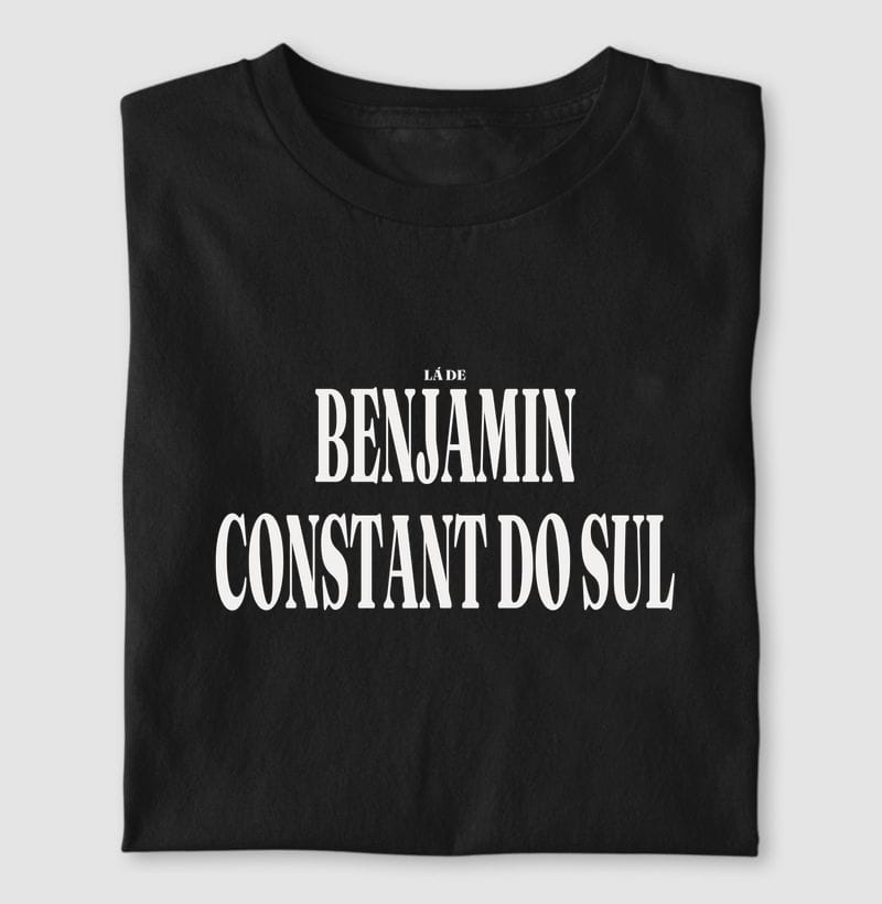 Camiseta Tipografia de Benjamin Constant do Sul