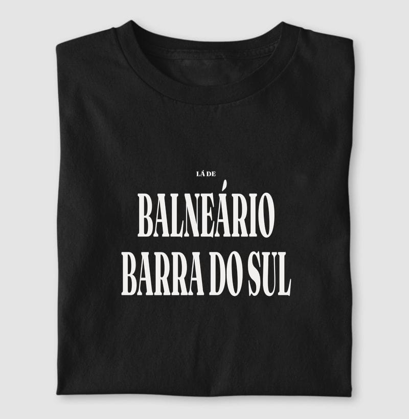 Camiseta Tipografia de Balneário Barra do Sul