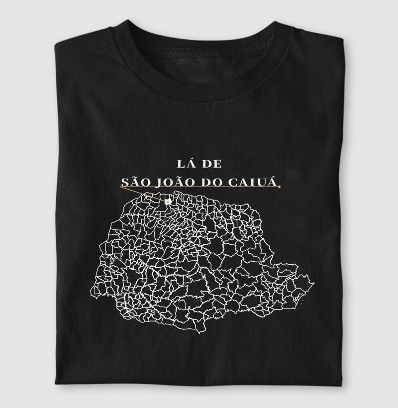 Camiseta Ponto de Origem de São João do Caiuá