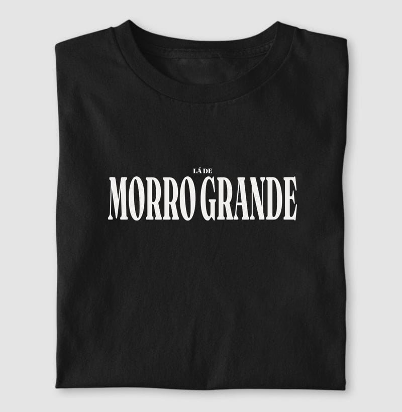 Camiseta Tipografia de Morro Grande