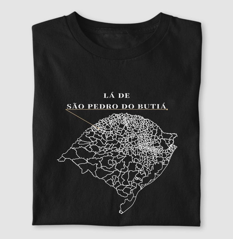 Camiseta Ponto de Origem de São Pedro do Butiá
