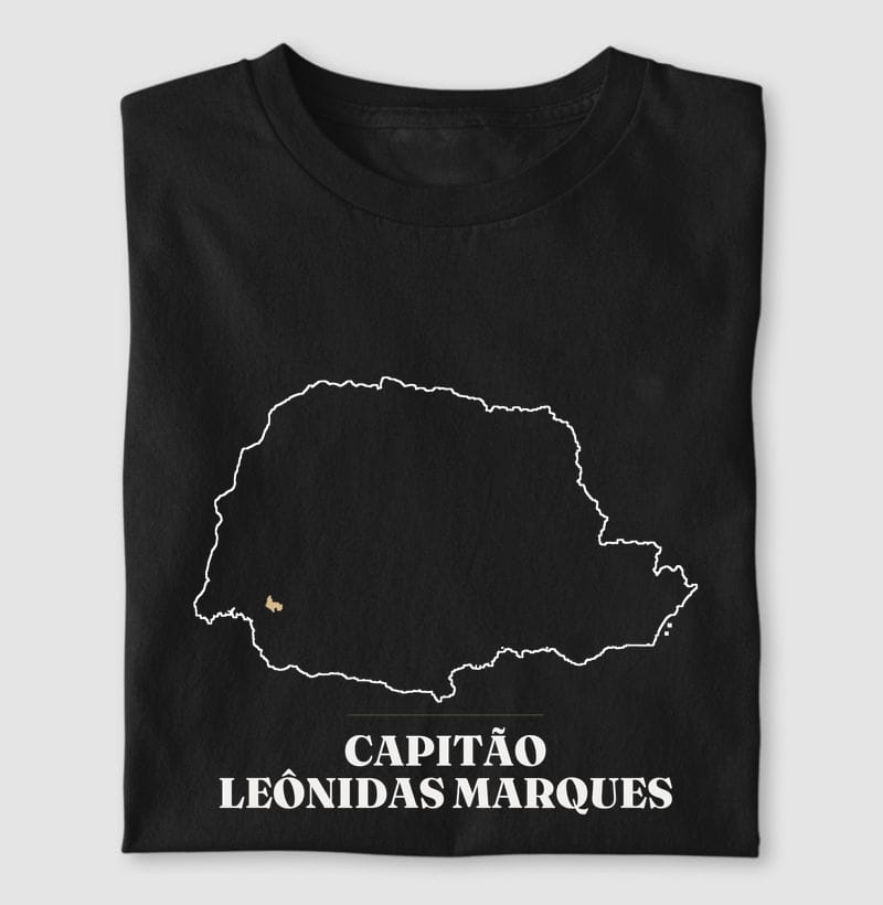 Camiseta Traço de Capitão Leônidas Marques
