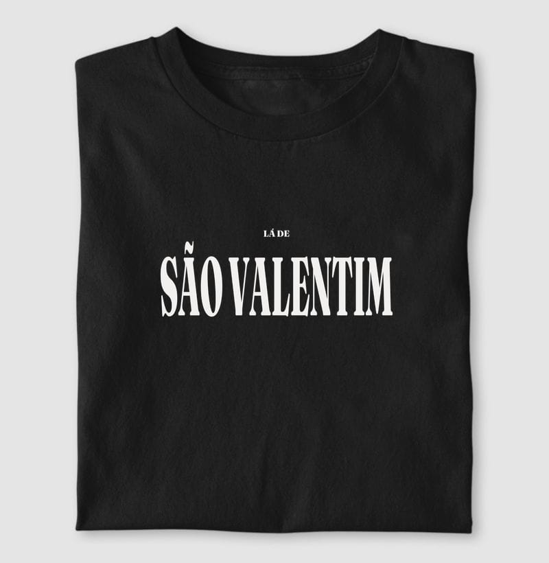 Camiseta Tipografia de São Valentim