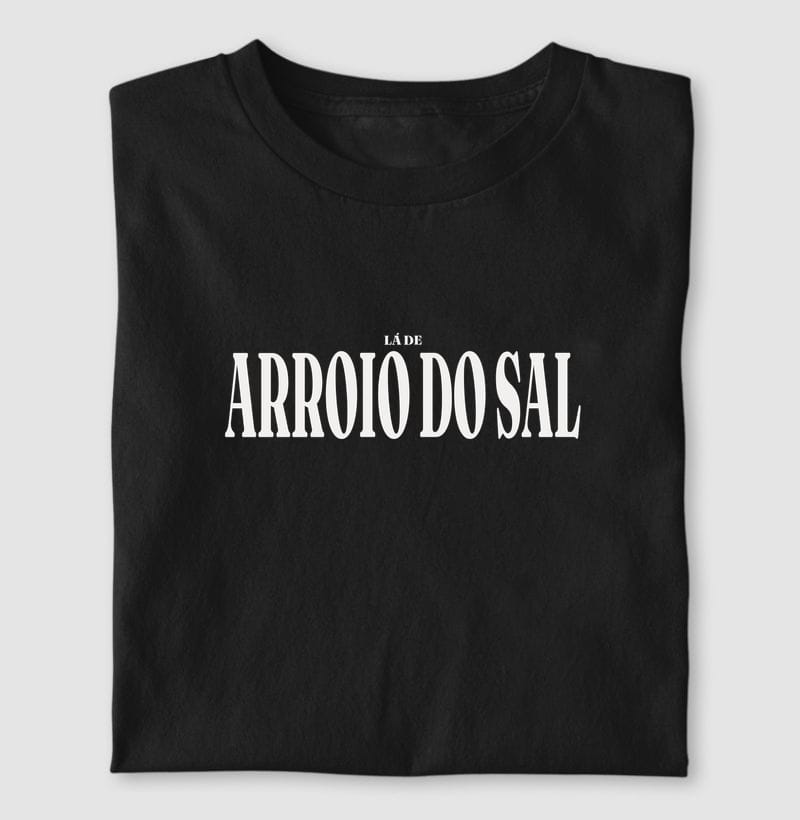 Camiseta Tipografia de Arroio do Sal