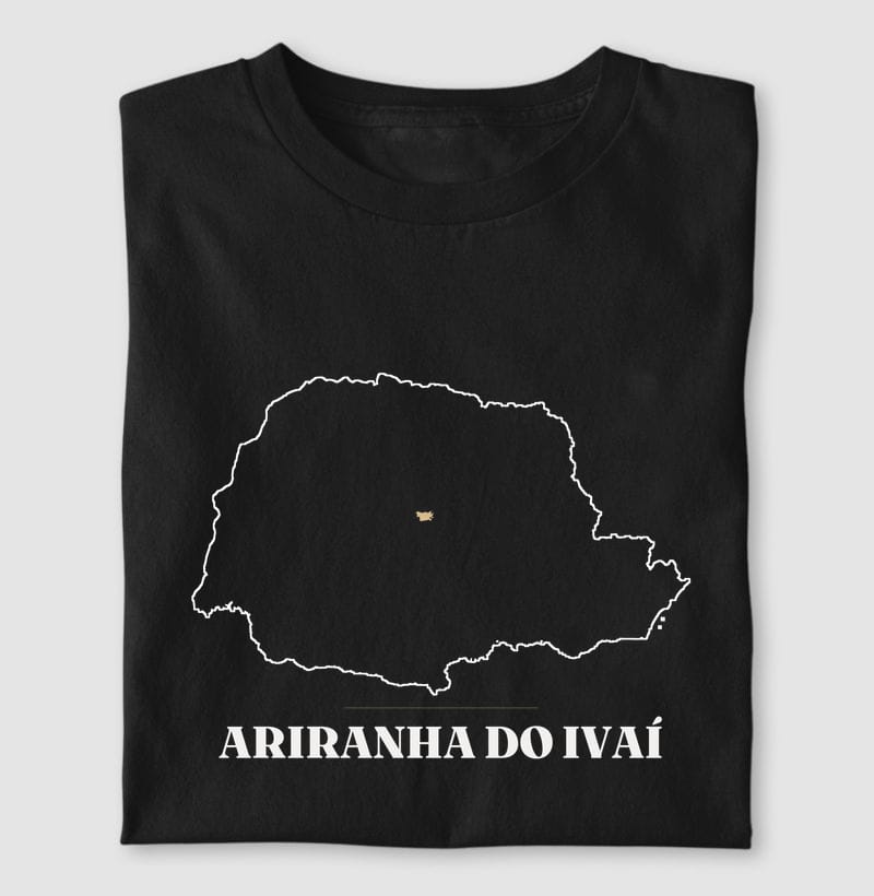Camiseta Traço de Ariranha do Ivaí