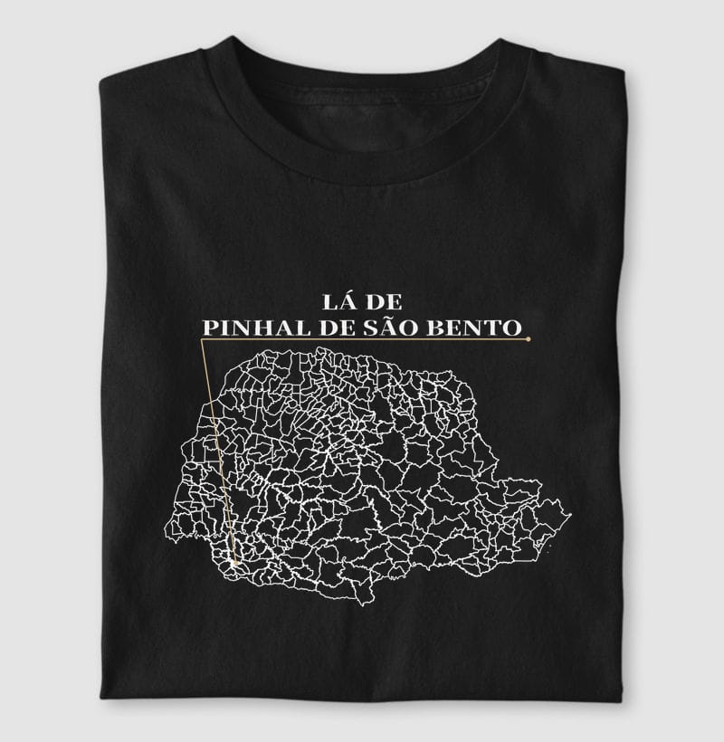 Camiseta Ponto de Origem de Pinhal de São Bento