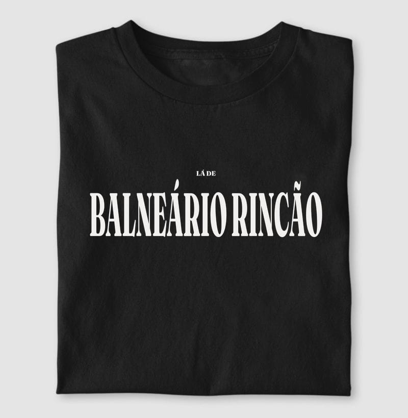 Camiseta Tipografia de Balneário Rincão