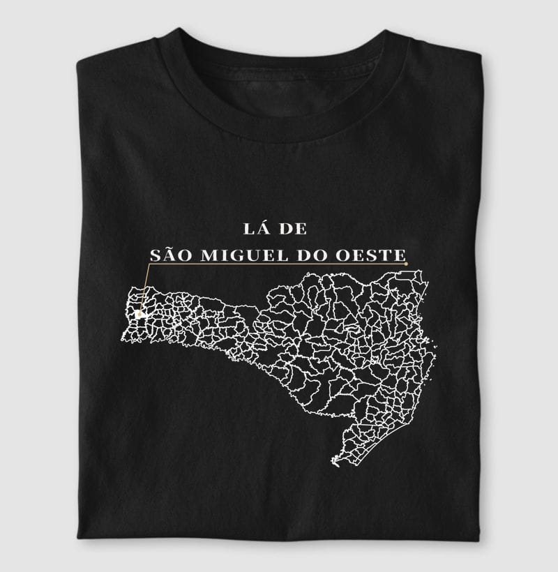 Camiseta Ponto de Origem de São Miguel do Oeste