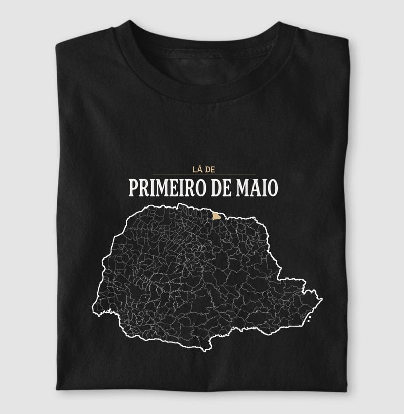 Camiseta Território de Primeiro de Maio