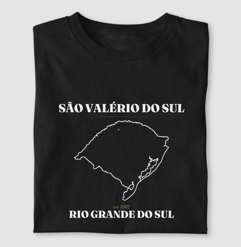 Camiseta Legado de São Valério do Sul