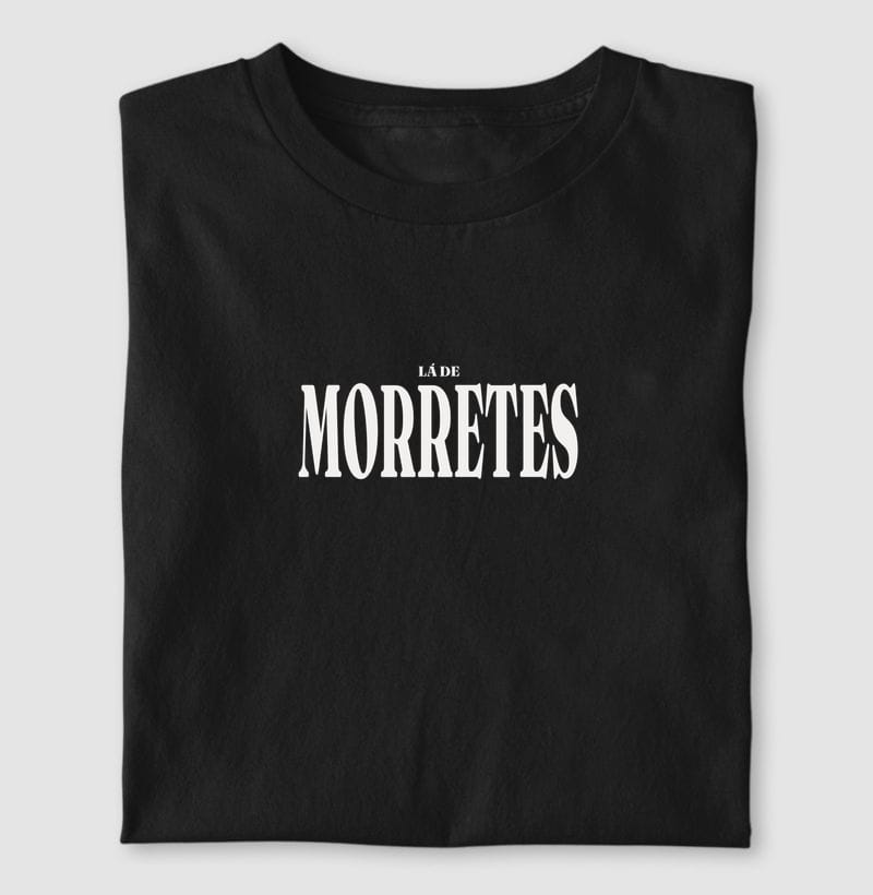 Camiseta Tipografia de Morretes